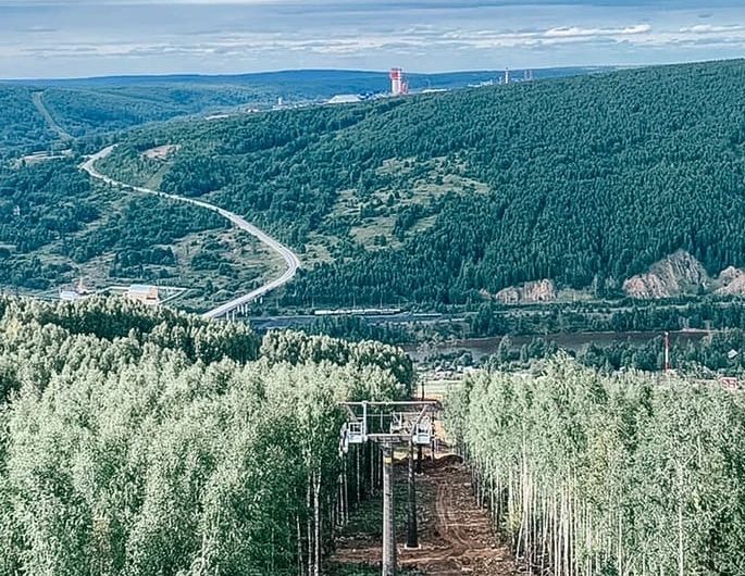 На уральской Губахе запустят новый кресельный подъемник уже к этому сезону