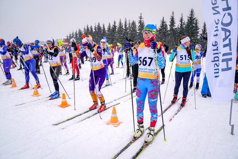 Остается месяц до лыжной гонки RRC Ski Race 2022!