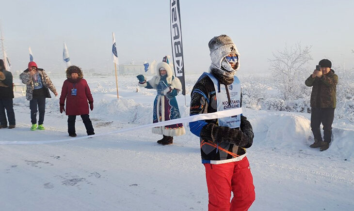 Экстремальный марафон Полюс холода прошёл в — 55 в Оймяконе