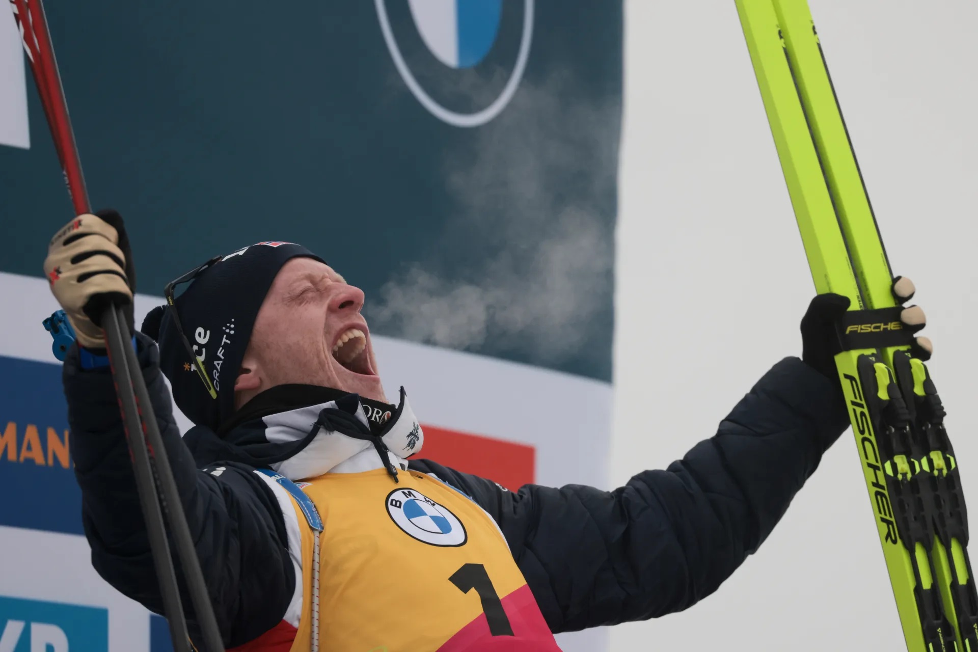 Йоханнес Бё завоевал двадцатое золото чемпионатов мира и повторил рекорд Бьорндалена