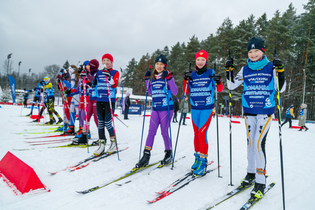 Свидетели и участники олимпийской истории на лыжной гонке Уралхим Ski Factory в Одинцово