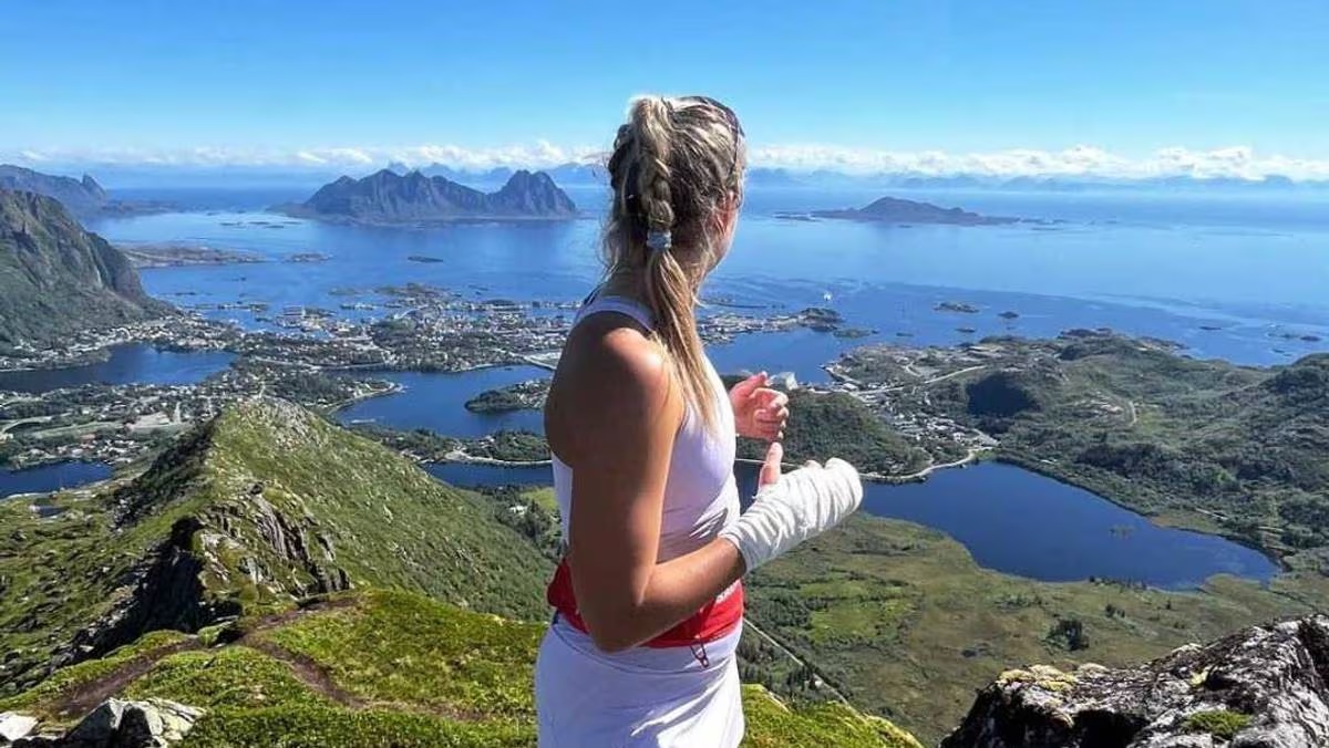 Ингрид Тандревольд сломала руку на трейле Hoka Lofoten Skyrace