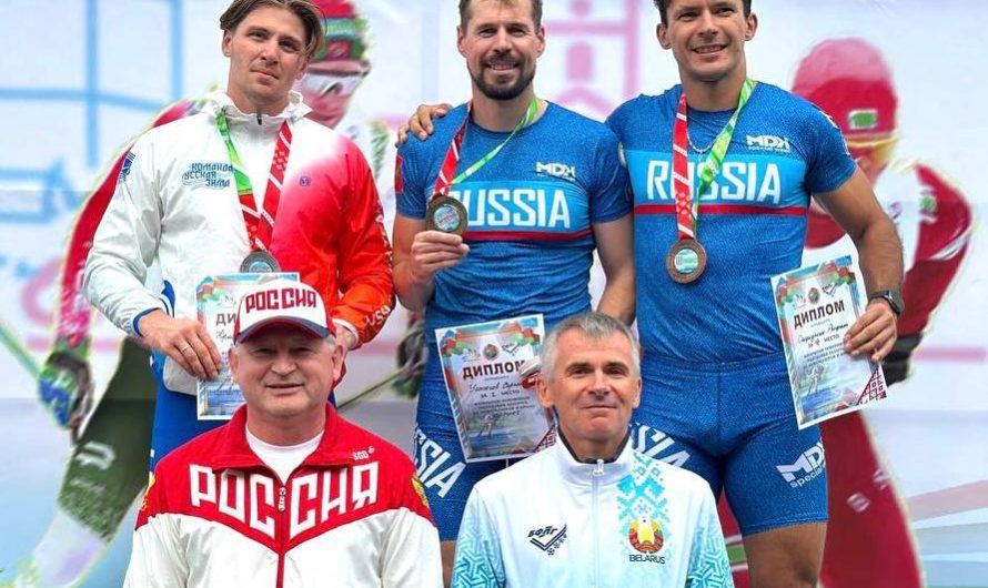 Сергей Устюгов выиграл лыжероллерный спринт на чемпионате Беларуси в Раубичах