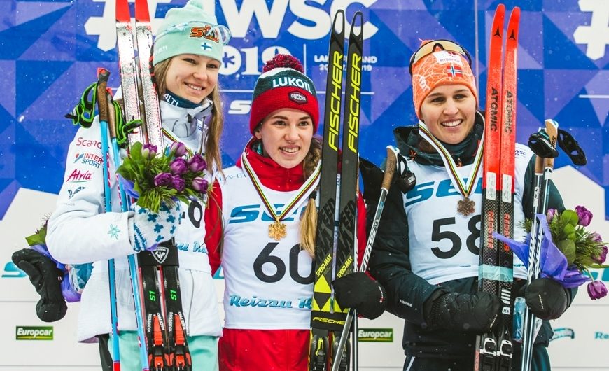 Мария Истомина – чемпионка мира U23 по лыжным гонкам на 10 км.