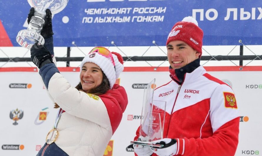 Терентьевские победа на «Красногорской лыжне 2024» в коньковом спринте.