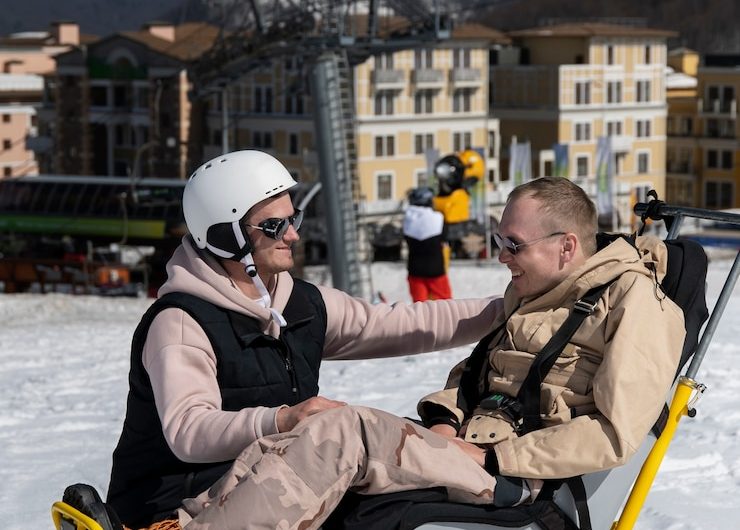 Партия «Единая Россия» поддерживает развитие сети лыжных трасс в России.